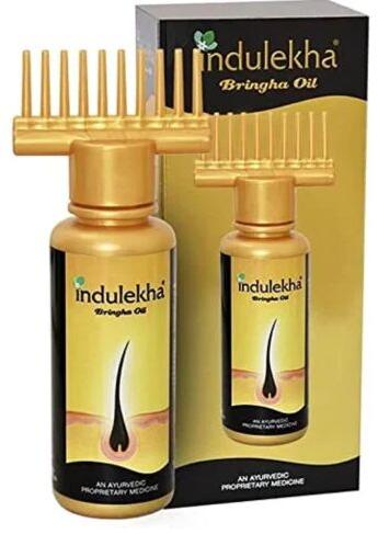 Indulekha Bringha Ayurvedic Hair Oil, Packaging Type : Bottle