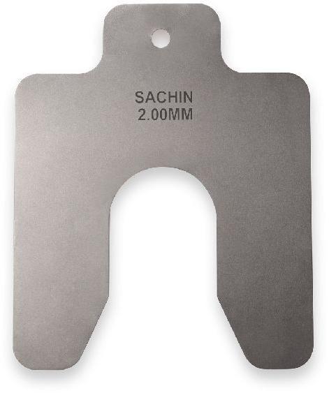 STAINLESS STEEL READY CUT SHIM, Color : silver