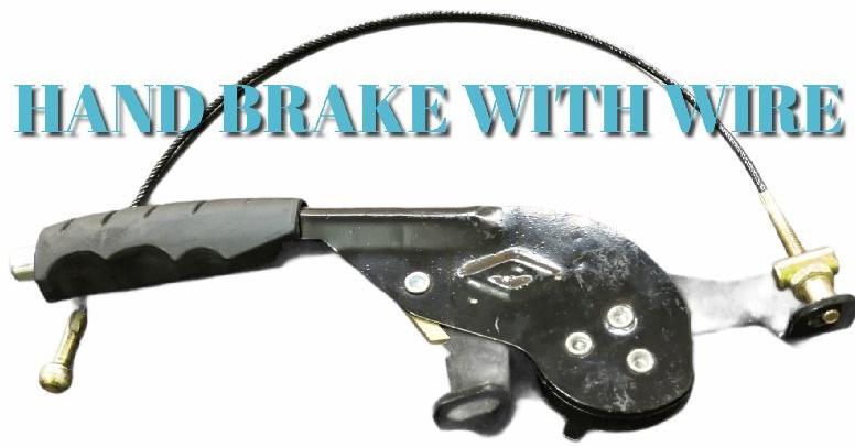 Iron HAND BRAKE WITH WIRE, Feature : Corrosion Proof, Durable, Easy To Fit, High Strength, Optimum Quality