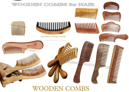 Brown Wooden Comb, Feature : 100% Genuine, Durable, Easy To Use, Flexible