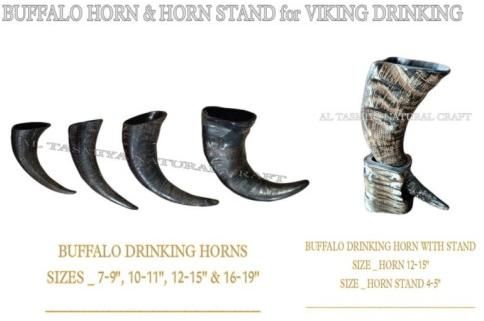 Buffalo Drinking Horn