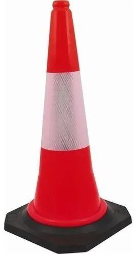 Conical PVC Traffic Cone, Color : Red, White