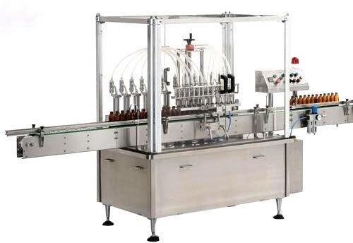 Stainless Steel Automatic Liquid Filling Machine, Voltage : 220-440V