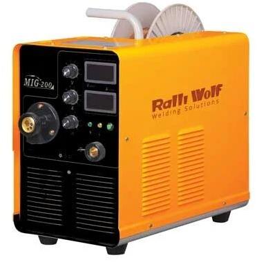 MIG Welding Machine, for Light Medium Fabrication, Construction, Features : Portable Easy to, Minimal spatter