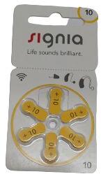 Signia Hearing Aid Battery 10, Feature : Durable