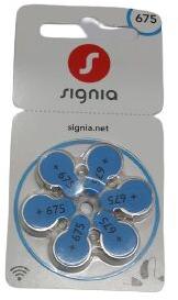 Signia Hearing Aid Battery 675