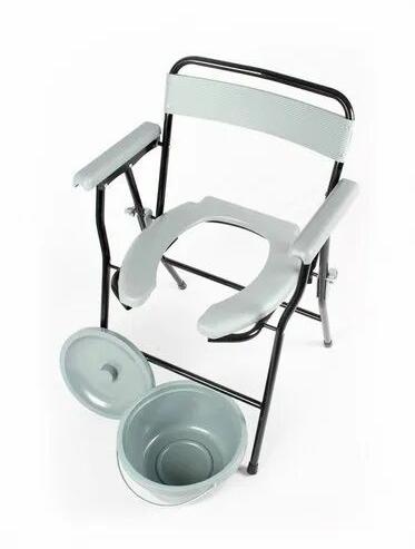Premium Steel Commode Chair