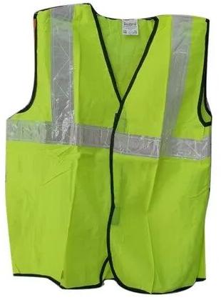 Polyester Safety Jacket, Size : Free Size