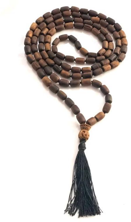 Brown 108 Tumble Beads Tulsi Mala, Packaging Type : Corrugated Box