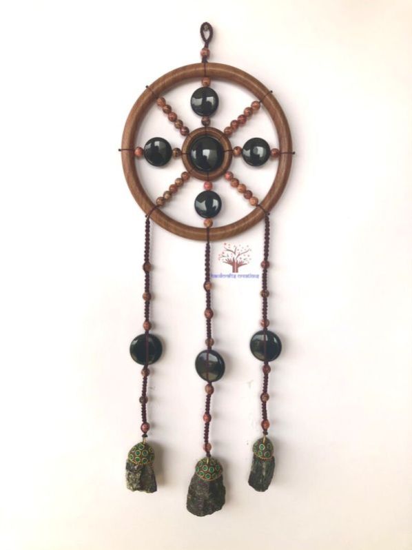 Onyx Stones Dream Catcher Wall Hanging