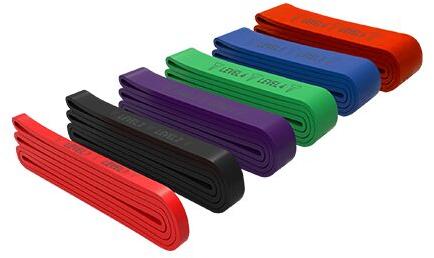 Natural latex rubber RESISTANCE BAND, Color : Red, Black, Purple, Green, Blue, Orange
