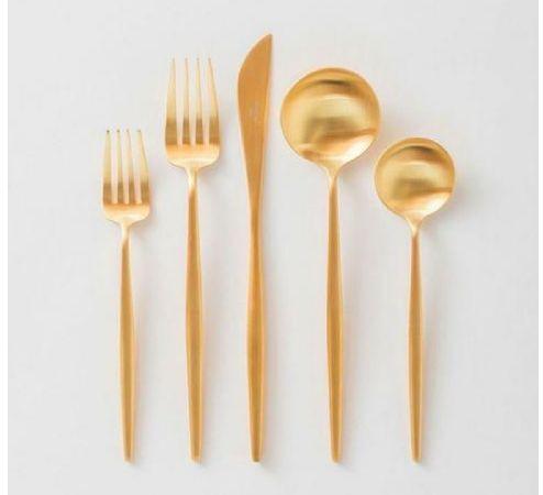 Grape Cutlery Gold Finish Cutlery