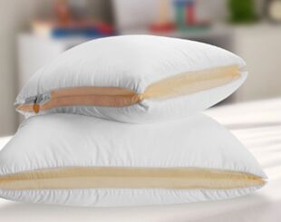 Rectangle hacket cotton pillow, Color : White