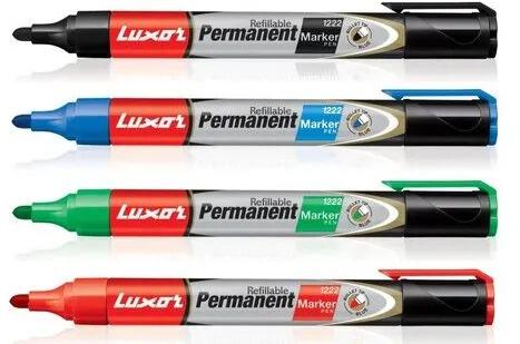 Plastic Refillable Permanent Marker Pen