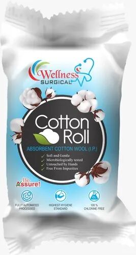 ABSORBENT COTTON WOOL, Packaging Size : 50 gram