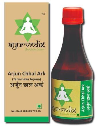 Ayurvedix Ayurvedic Arjun Chhal Ark, Packaging Type : Bottle