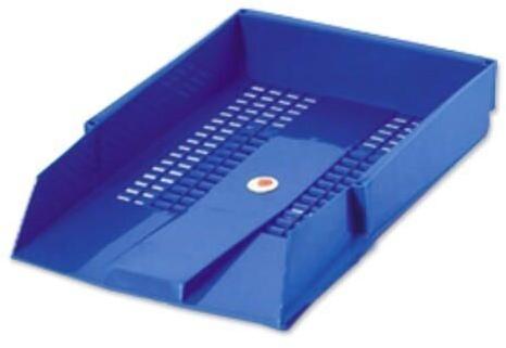 Plastic Office Stationery Tray, Color : Blue