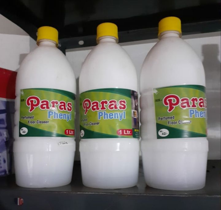 White Liquid 1 Liter HK Paras Phenyl, for Cleaning, Packaging Type : 1ltr
