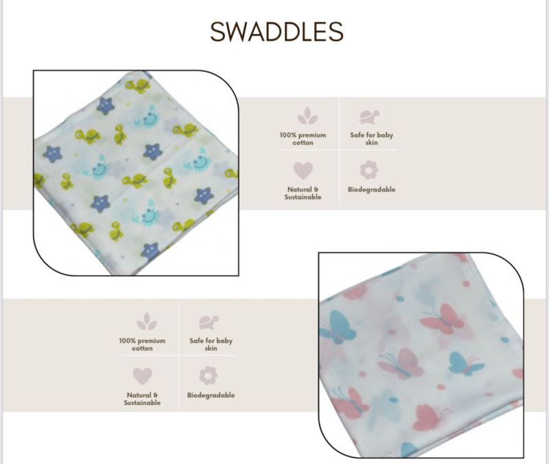 Printed Swaddles