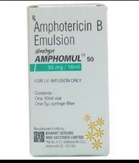 Amphomul 50mg Amphotericin B Emulsion Injection