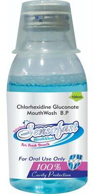 Chlorhexidine Gluconate Mouth Wash, Packaging Size : 100 ml