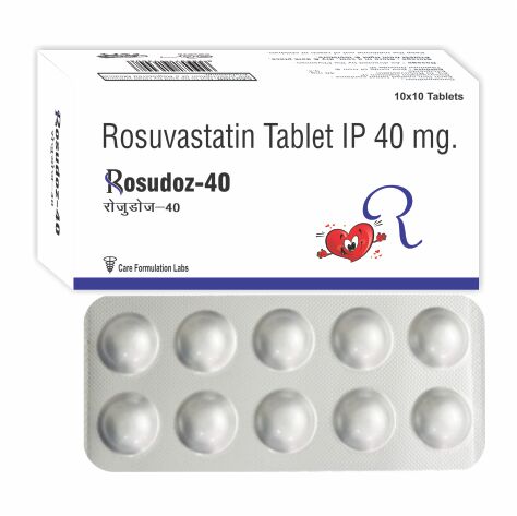 Rosuvastatin Tablets, Packaging Type : Strip