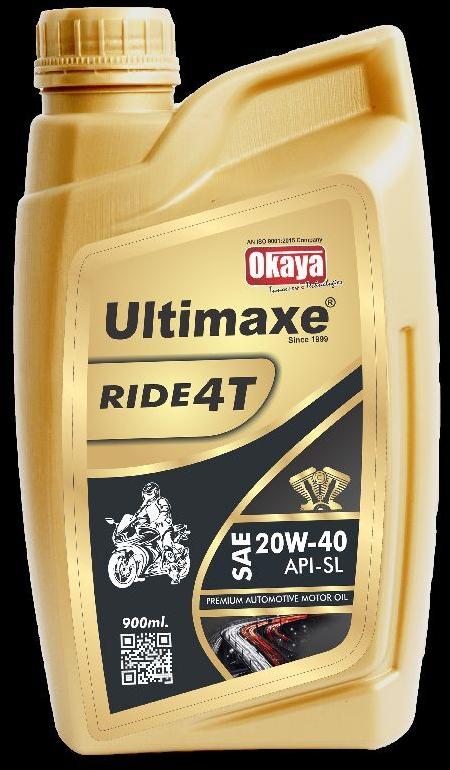 OKAYA UTLIMAXE® RIDE 4T 20W-40 API SL engine oil