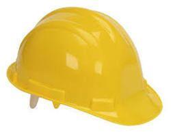 PVC Safety Helmet, Color : Yellow