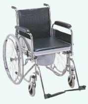 Commode Wheelchair, Weight Capacity : Upto 250 Lbs.