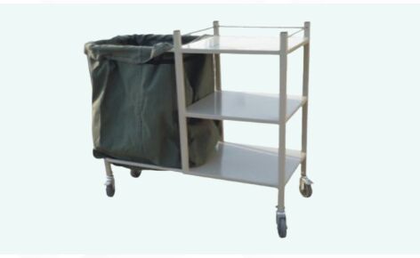 Linen Trolley With Shelves Deluxe