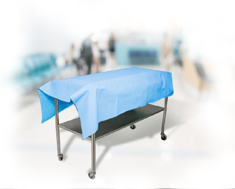 Polyethylene Profab Trolly Cover (SMMS), for Instruments Safety, Size : Standard