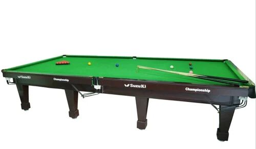 Wooden Championship Billiard Table, Color : Green