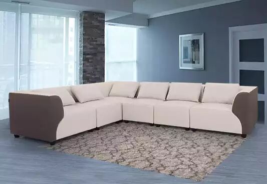 Royaloak Corner Leather Sofa Set