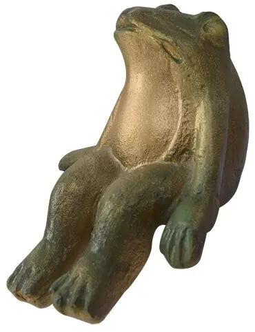 N.D Creation Frog Bronze Antique Sculpture