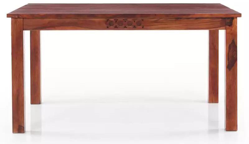 Wooden Six Seater Dining Table, Color : Brown