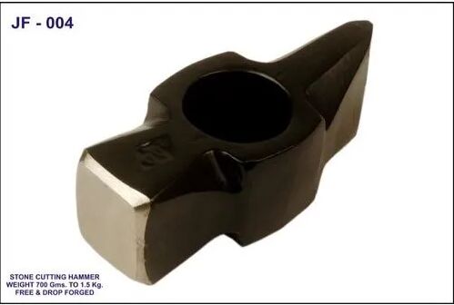 Stone Cutting Hammer, Color : Black