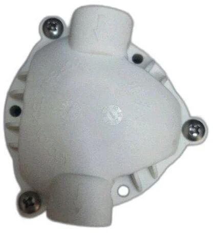 Plastic Aluminium RO Pump Head, Size : 7 x 9 x 9.5 cm (LxWxH)