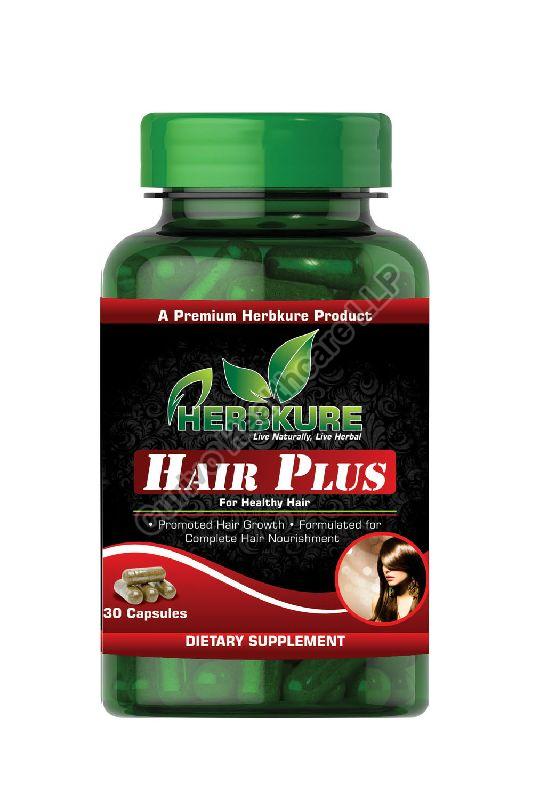 Herbkure Hair Capsules, Capsule Type : Ayurvedic