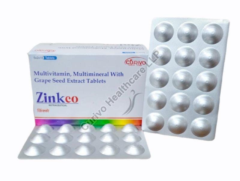 Multivitamin Tablets, Packaging Type : Alu-Alu