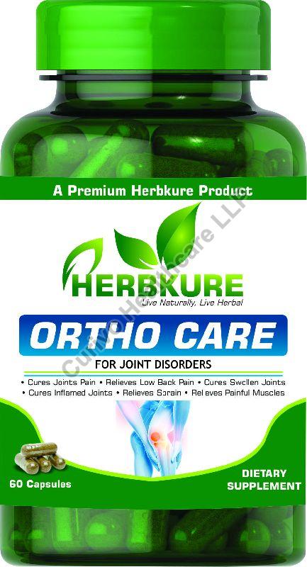 Herbkure Joint Pain Relief Capsules, Packaging Type : Plastic Bottle