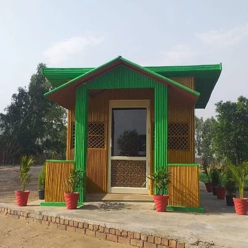 Prefab Colored Bamboo Hut