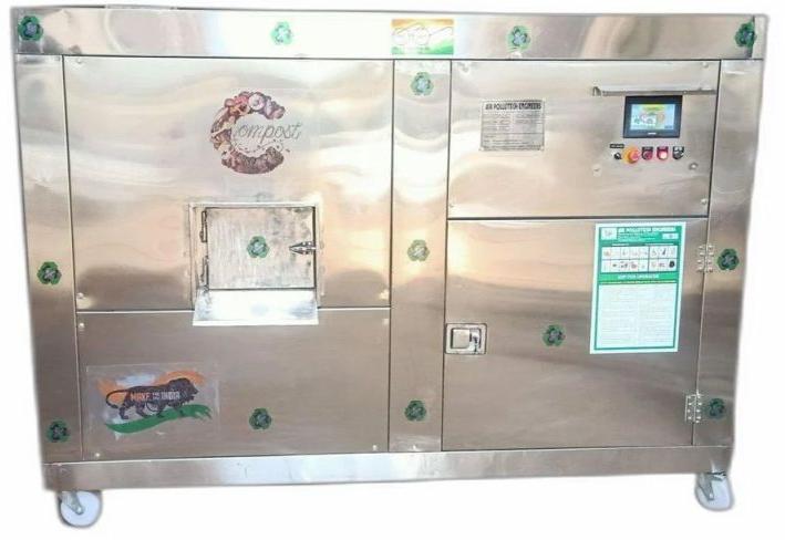 Electric Single Phase 100 kg Organic Waste Converter Machine