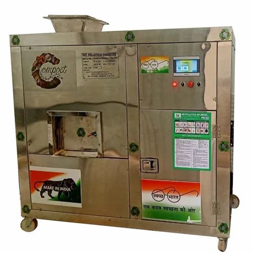Mild Steel Food Waste Composting Machine, Capacity : 100 Kg