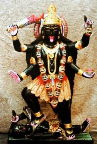 Marble Kali Mata Statue