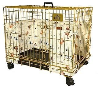 Creamy Bumper 30 Inch Dog Cage