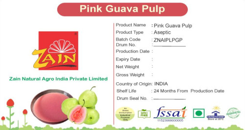 Pink Guava Pulp, Shelf Life : 24 month