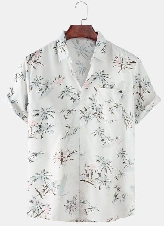 Men aloha half sleeve printed shirts, Gender : Male