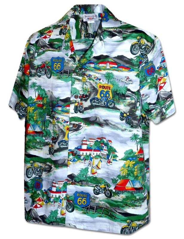 Men Hawaiian beach wear