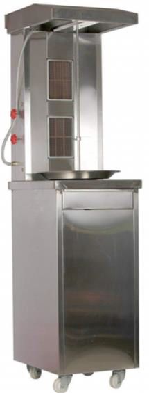 110V Semi Automatic Electric Stainless Steel Shawarma Machine, for Commercial Kitchen