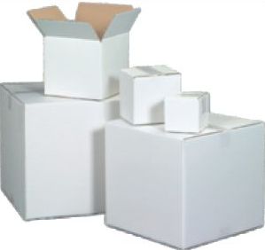 White Duplex Corrugated Box, for Package, Feature : Fine Finishing, Eco Friendly